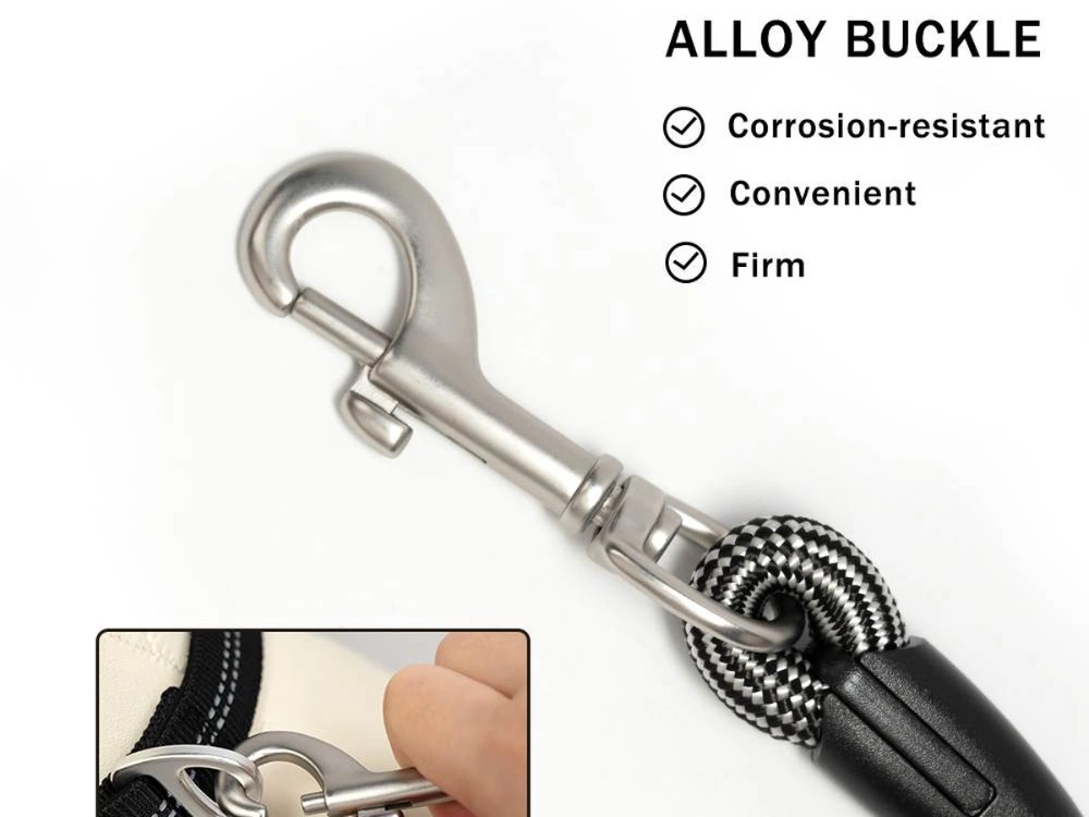 Alloy Buckle Rope Leash Detail