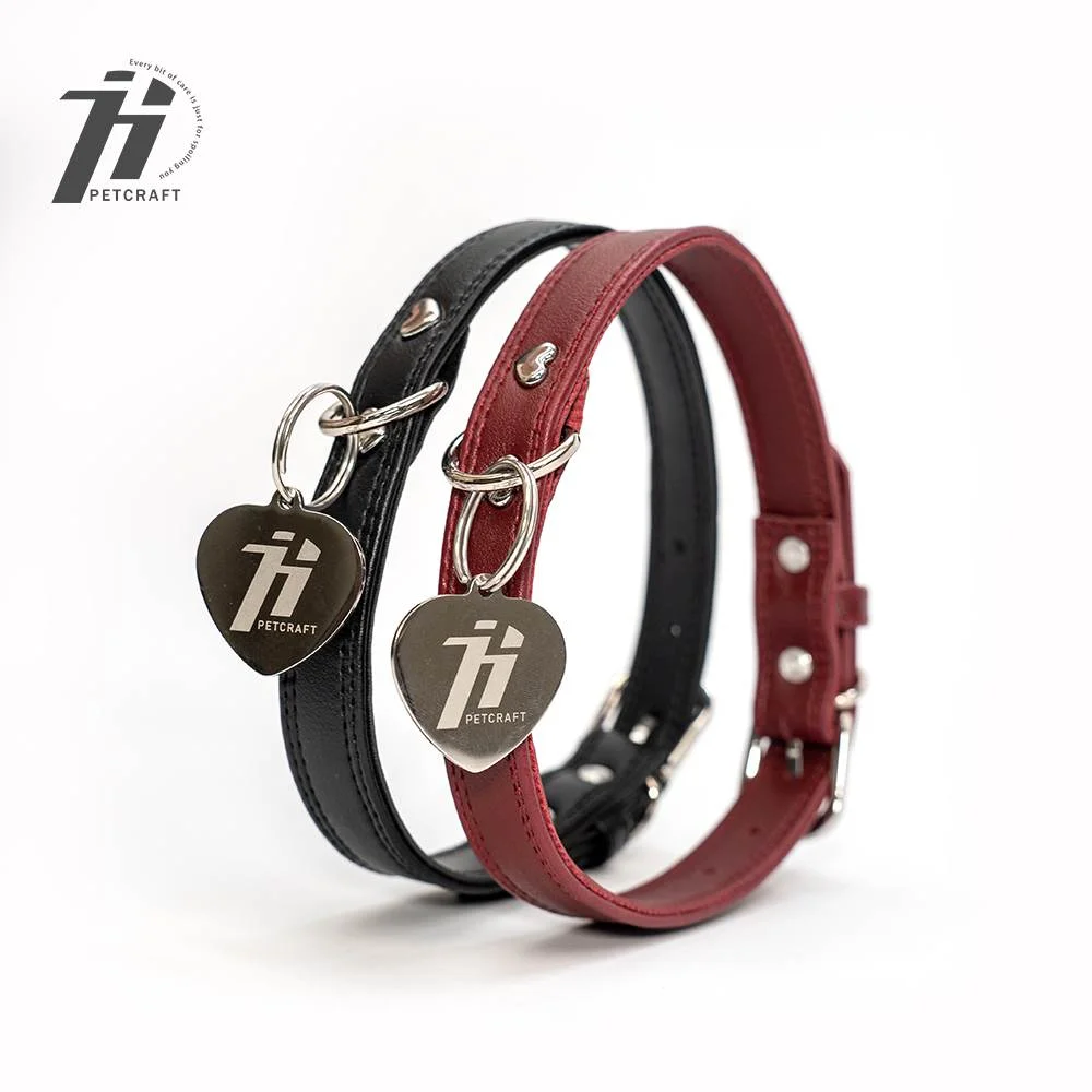 Los collares bonitos para perros son fáciles de reconocer. Un collar con forma de corazón tiene que ganarse el derecho a repetir el pedido.