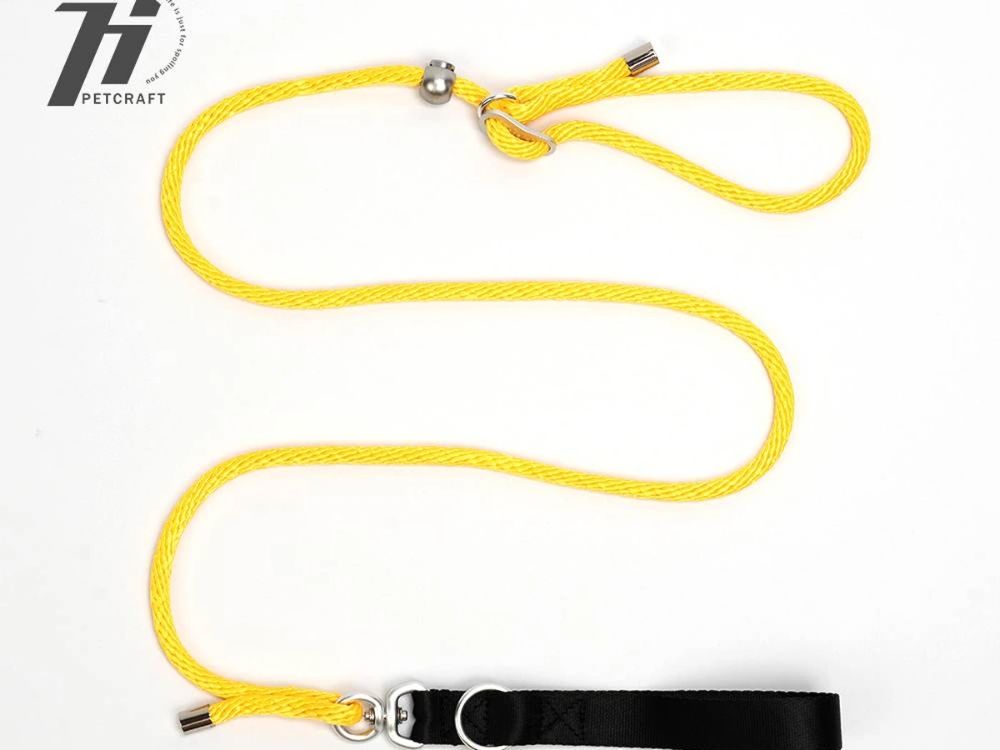 Yellow High Visibility P Rope Leash