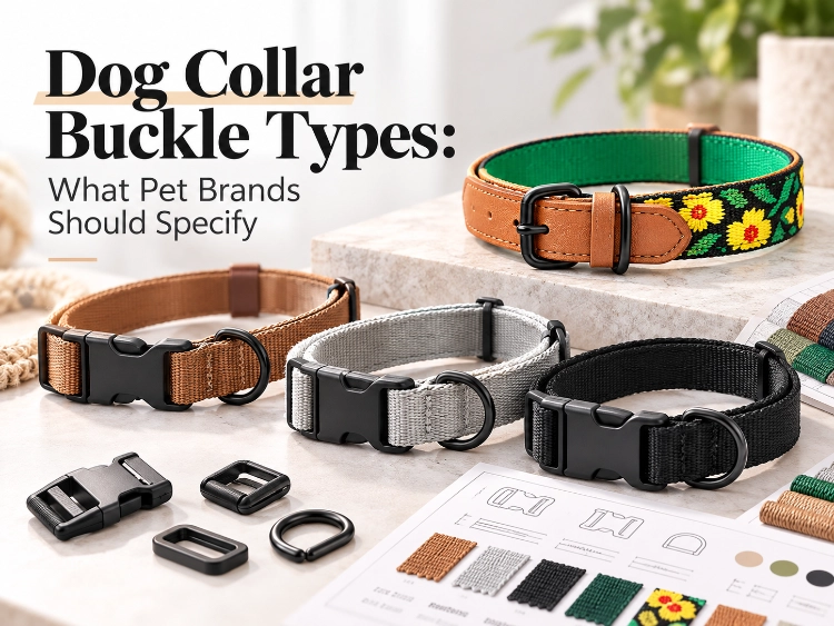 Dog Collar Buckle Types_ What Pet Brands Should Specify